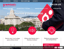 Tablet Screenshot of gremicat.es